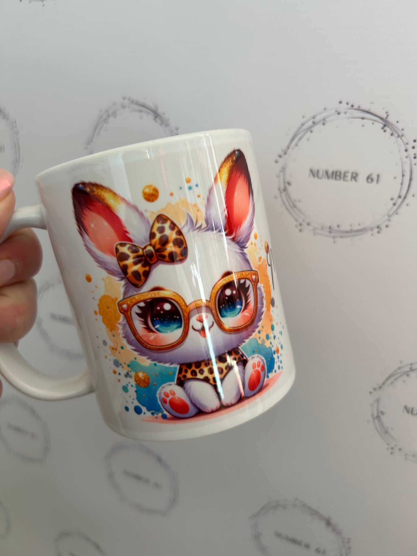 Easter bunny mug