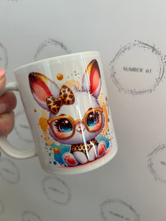 Easter bunny mug