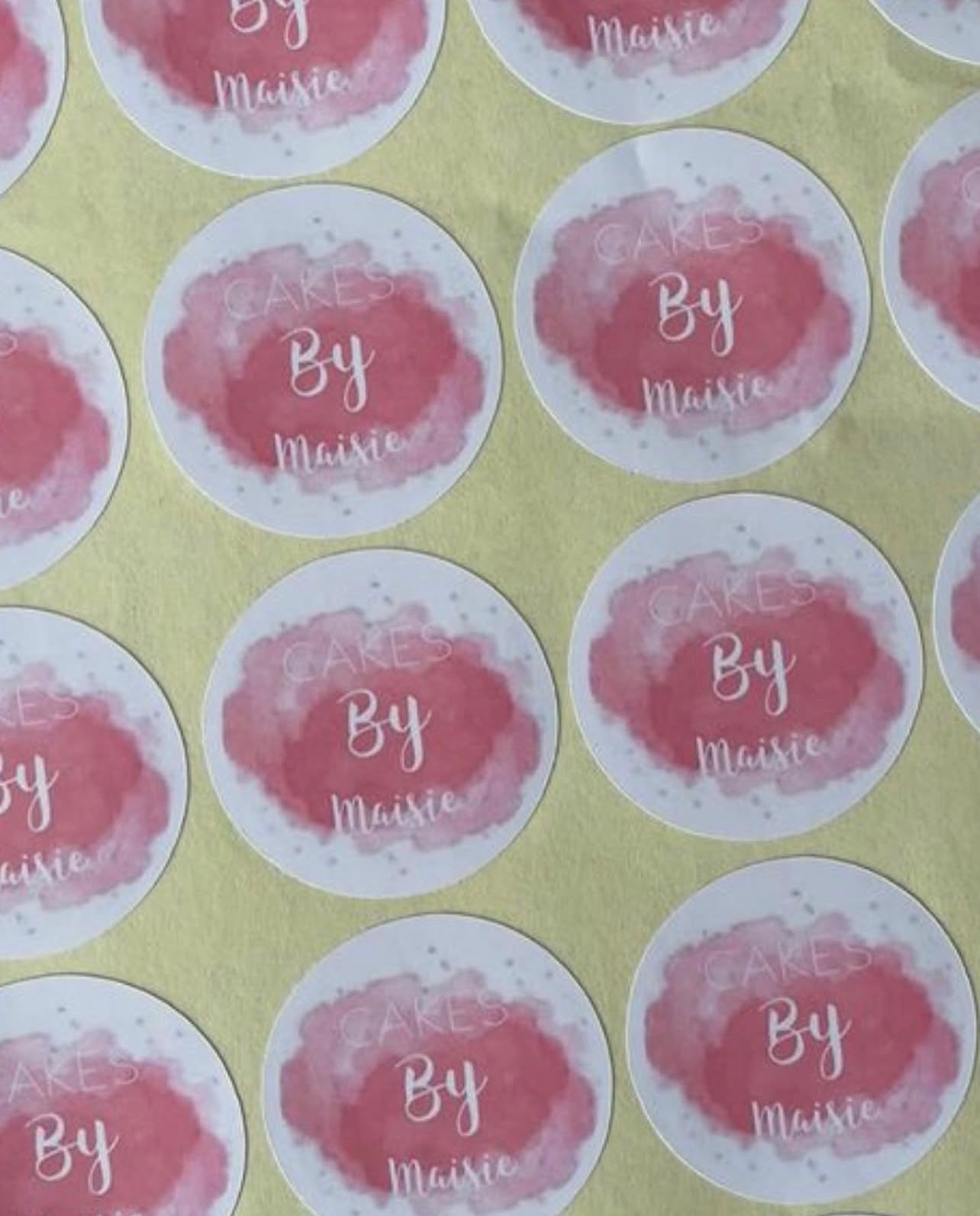 Business logo stickers