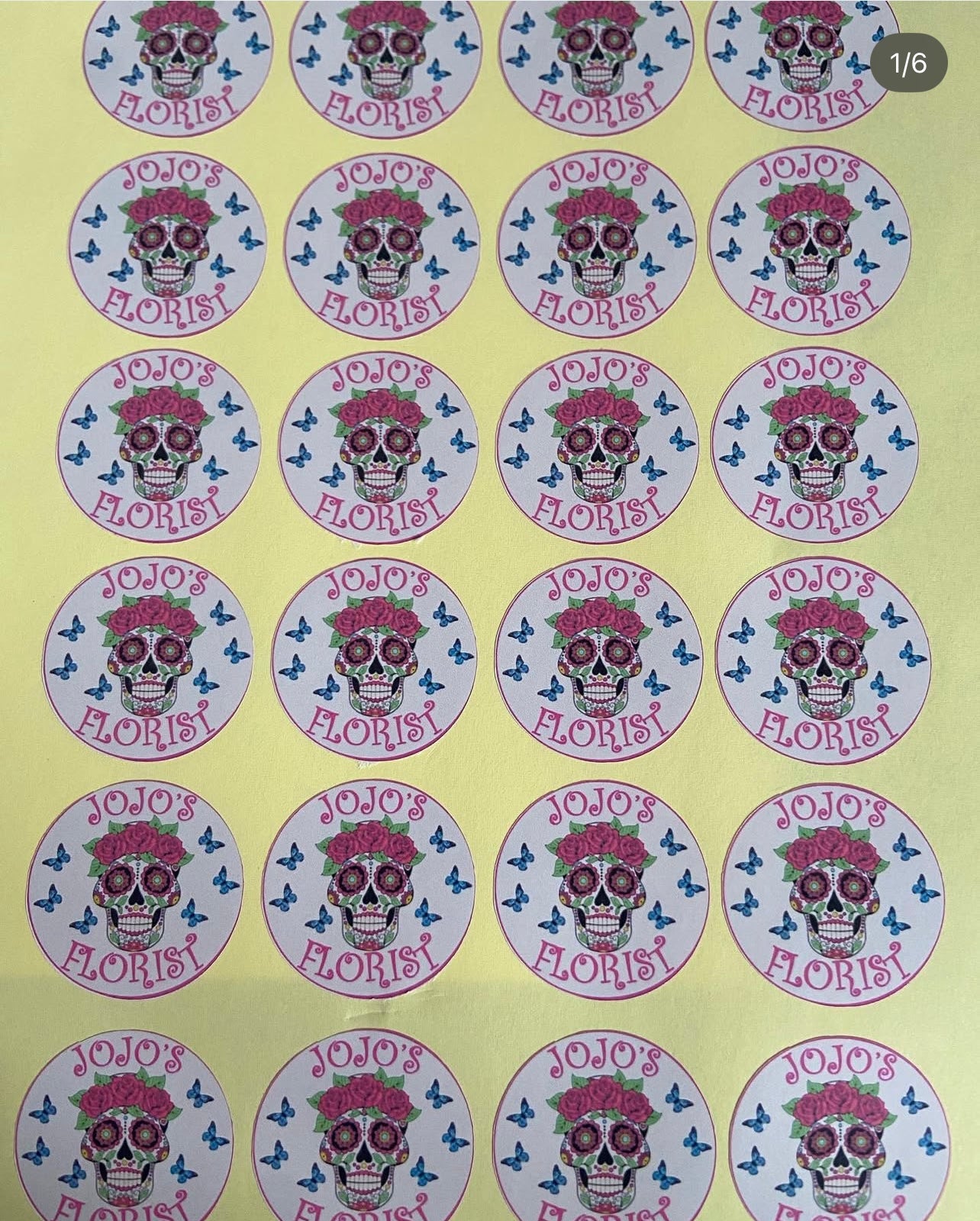 Business logo stickers