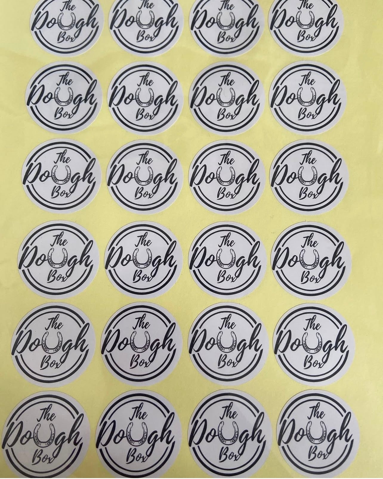 Business logo stickers