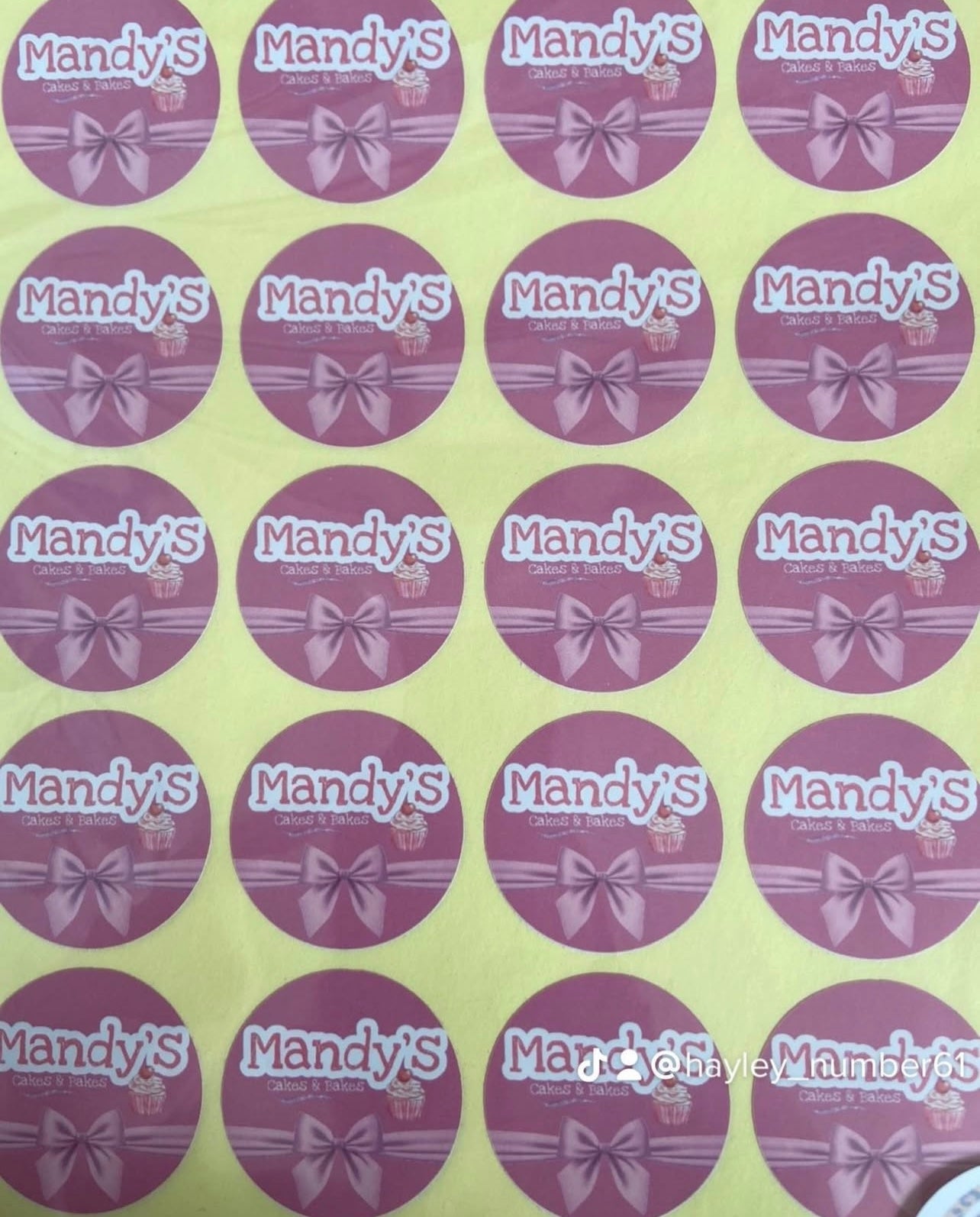 Business logo stickers