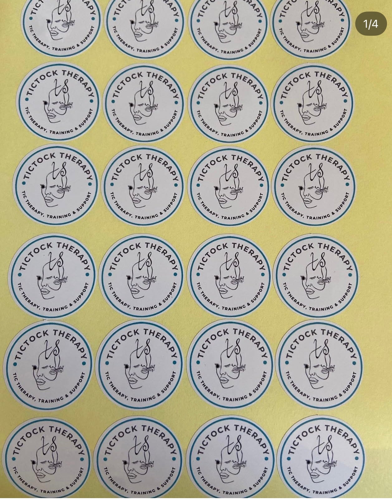 Business logo stickers