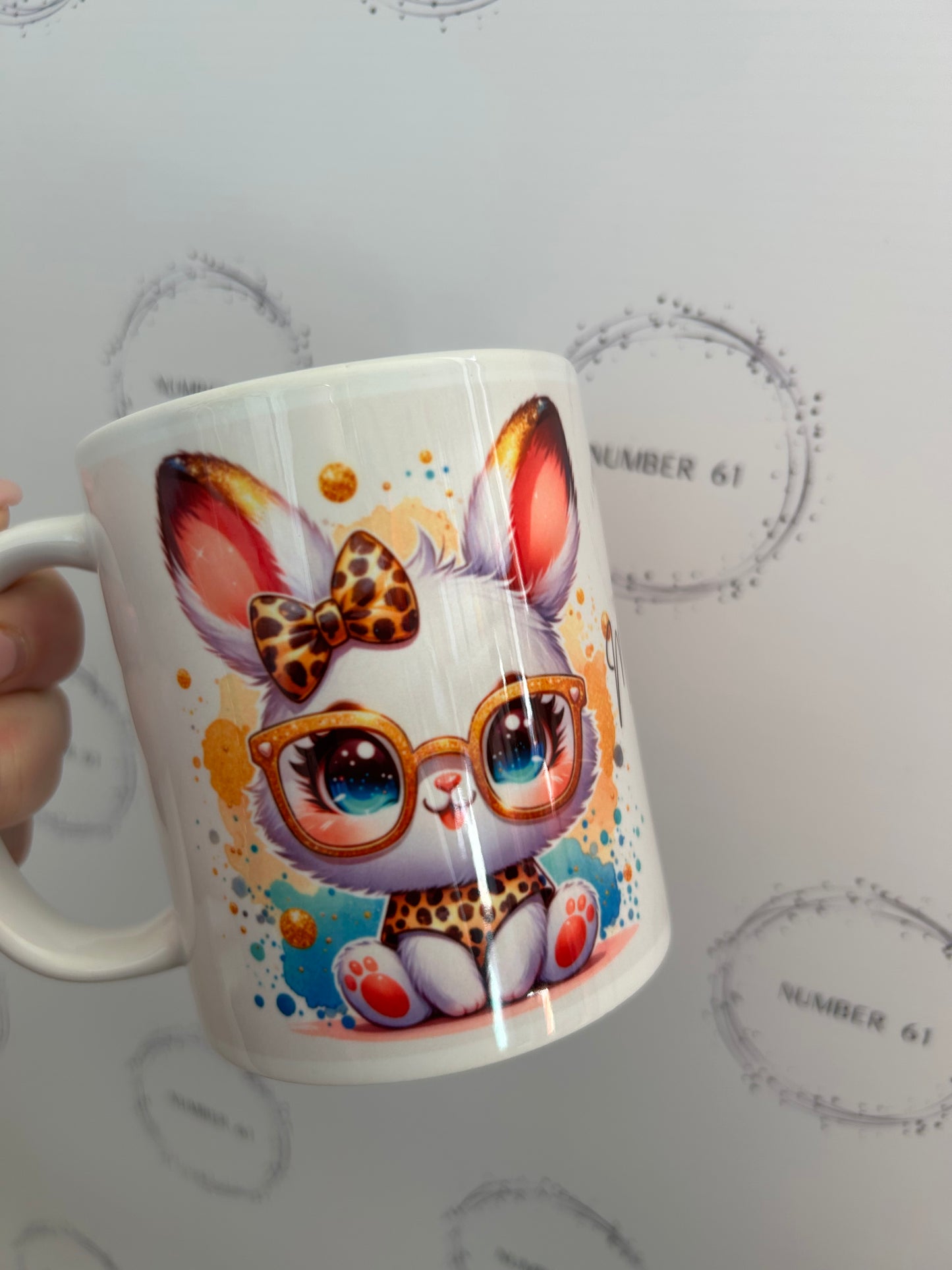 Easter bunny mug